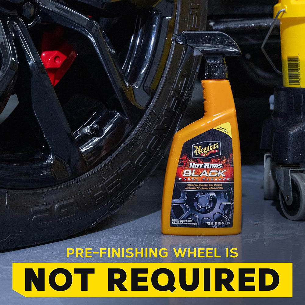 Meguiar's Hot Rims Black Wheel Cleaner - 24 oz.