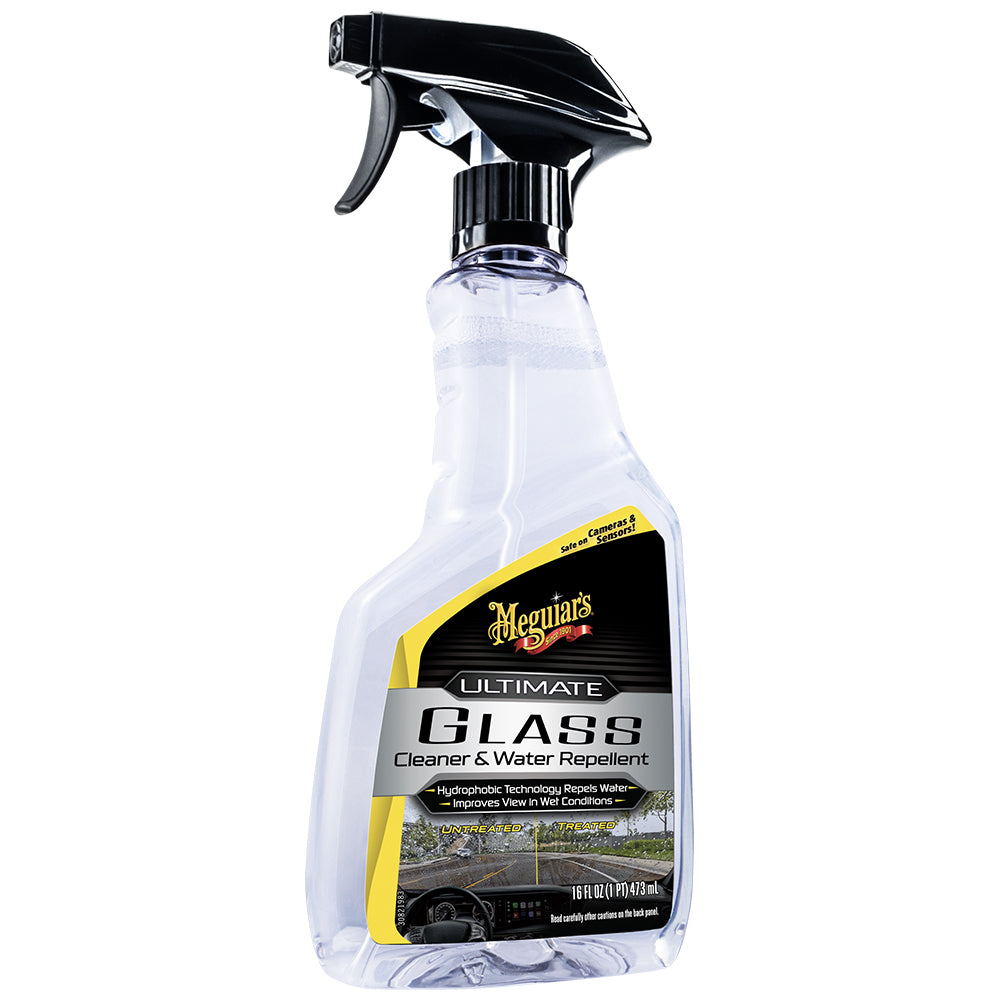 Meguiar's Ultimate Glass Cleaner & Water Repellent - 16 oz.