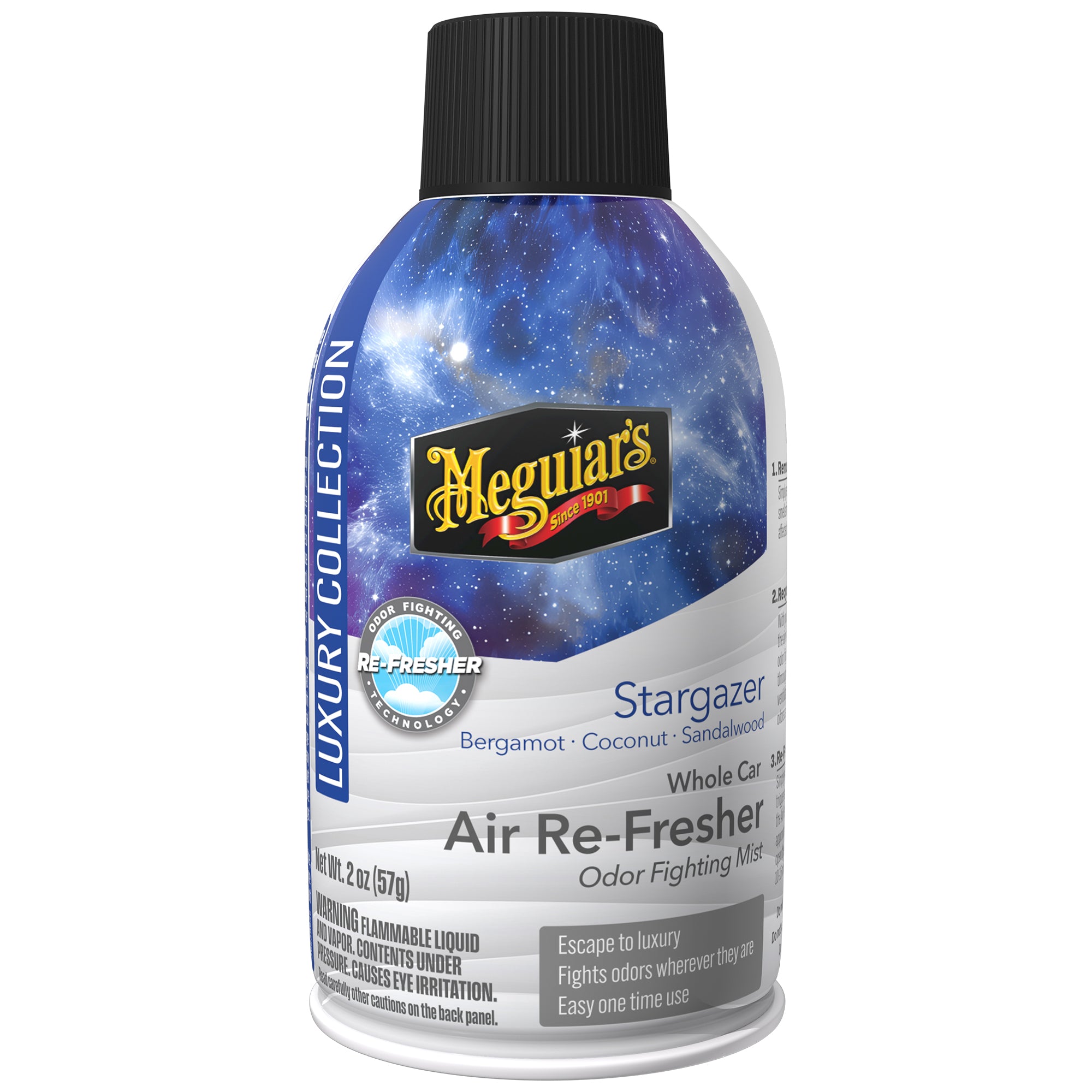 Meguiar's Whole Car Air Refresher Odor Eliminator - Stargazer Scent