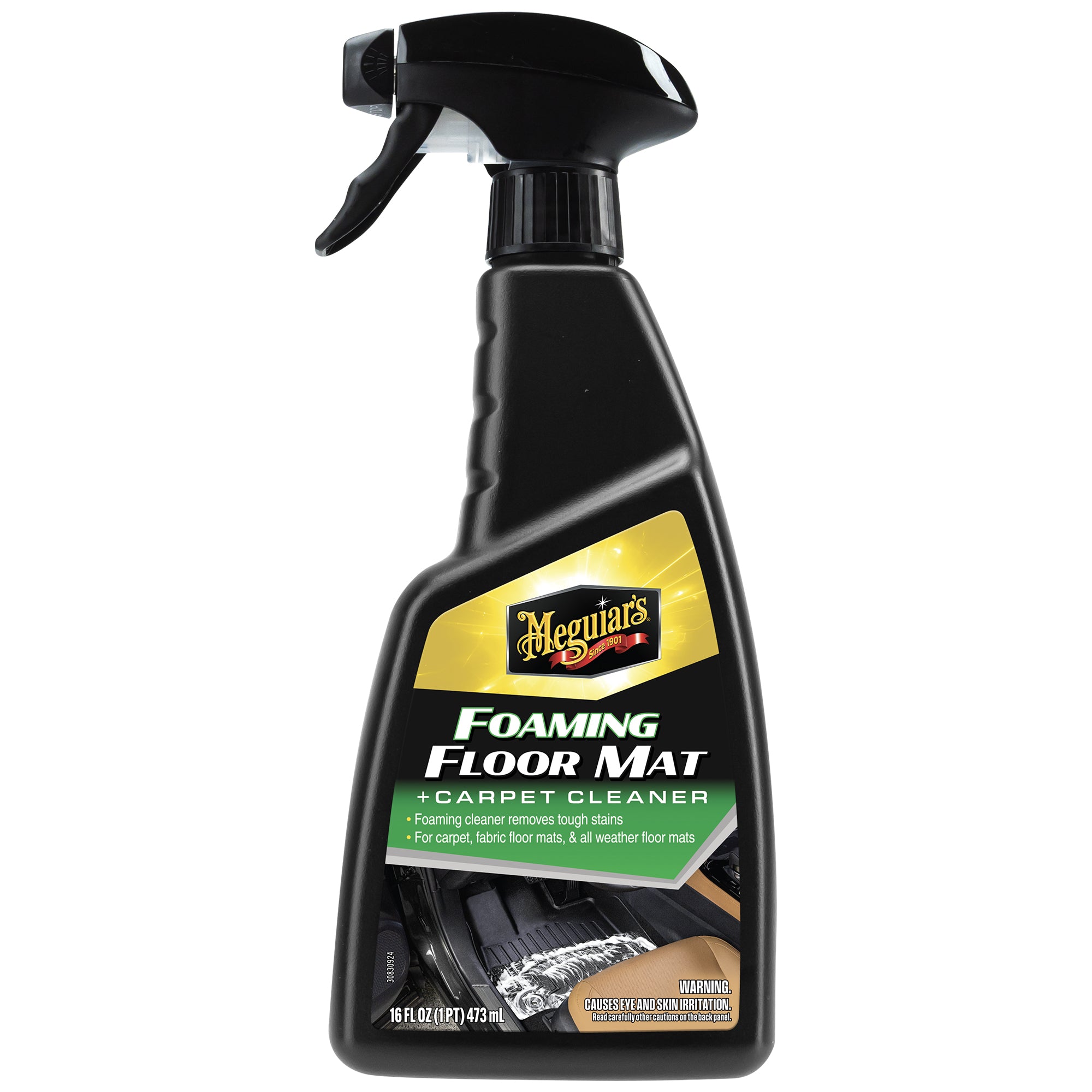 Meguiar's Foaming Floor Mat + Carpet Cleaner - 16 oz.