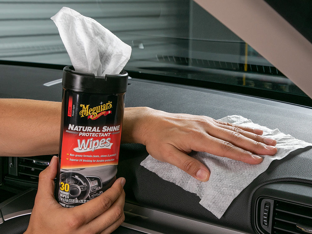 Meguiar's Natural Shine Protectant Wipes - 25 Wipes