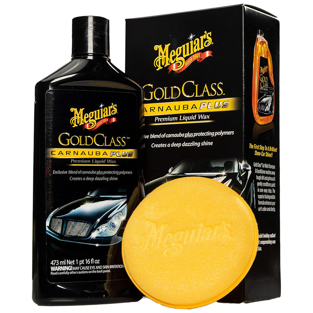 Meguiar's Gold Class Carnauba Plus Premium Liquid Wax - 16 oz.