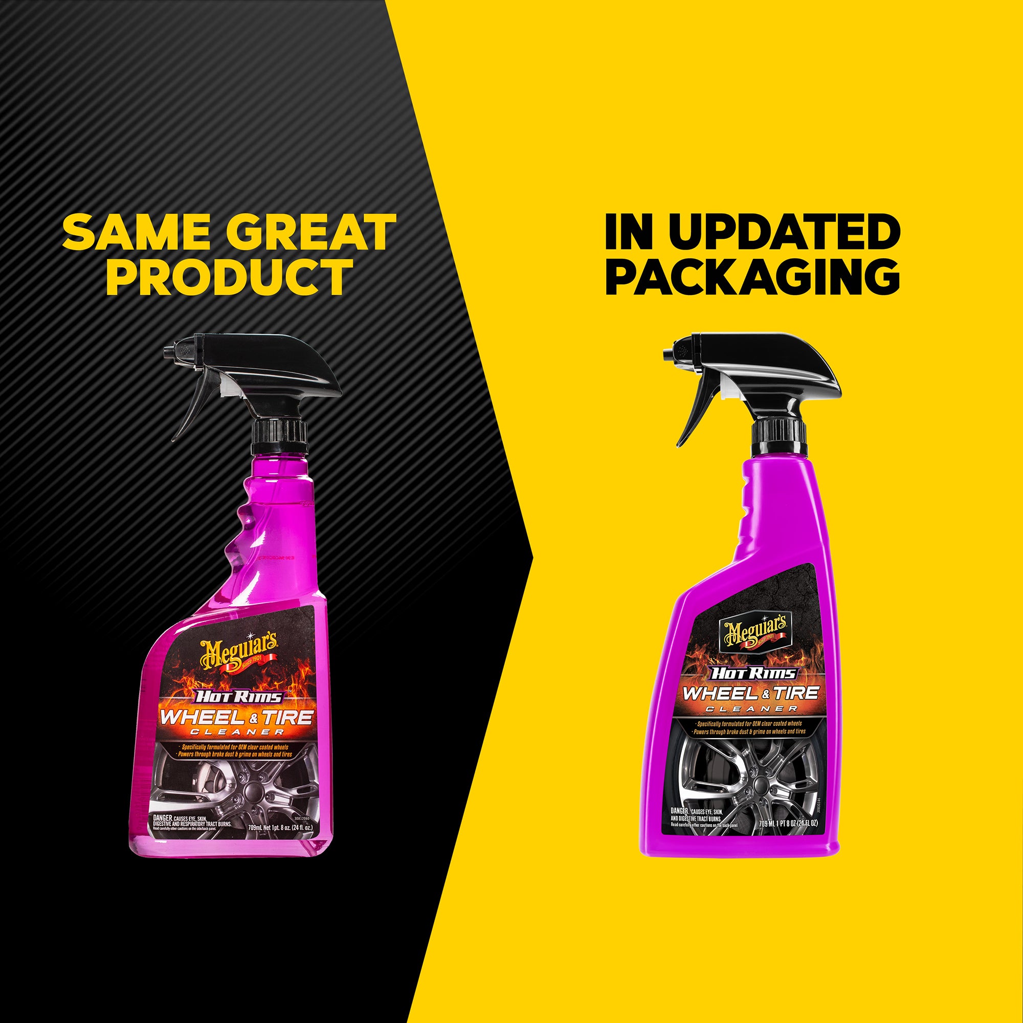 Meguiar's Hot Rims All Wheel Cleaner - 24 oz.