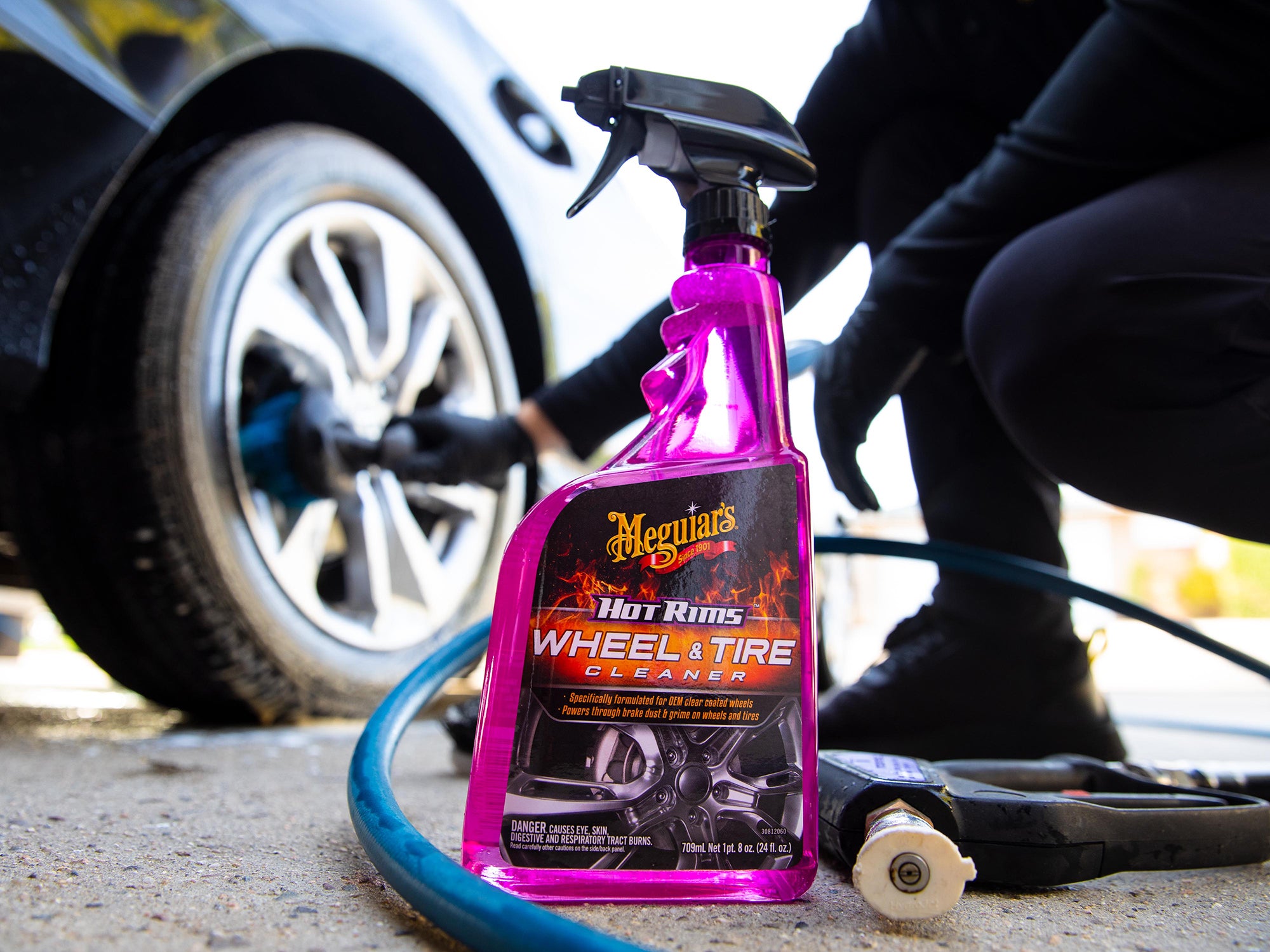 Meguiar's Hot Rims All Wheel Cleaner - 24 oz.