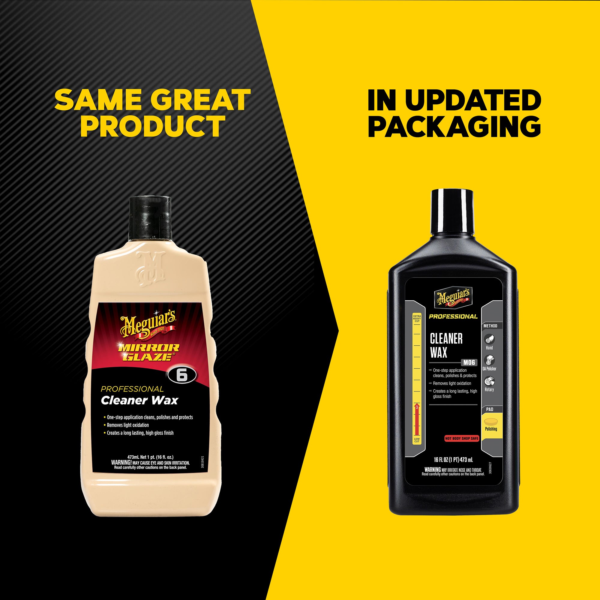 Meguiar's Liquid Cleaner Wax, M06 - 16 oz.