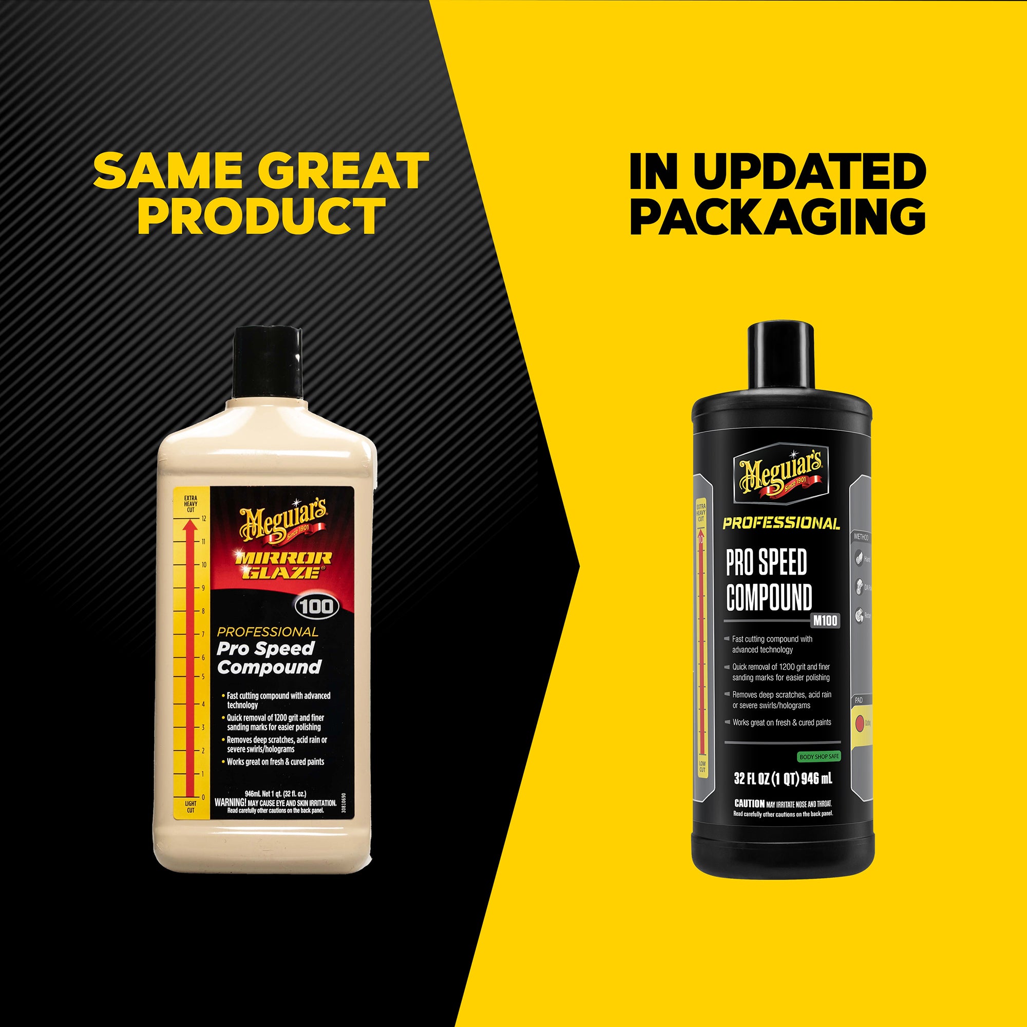 Meguiar's Pro Speed Compound, M100 - 32 oz.