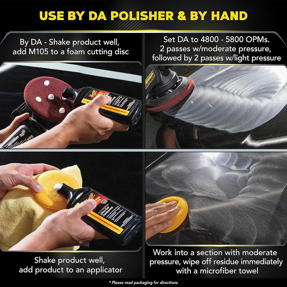 Meguiar's Ultra Cut Compound, M105 - 8 oz.