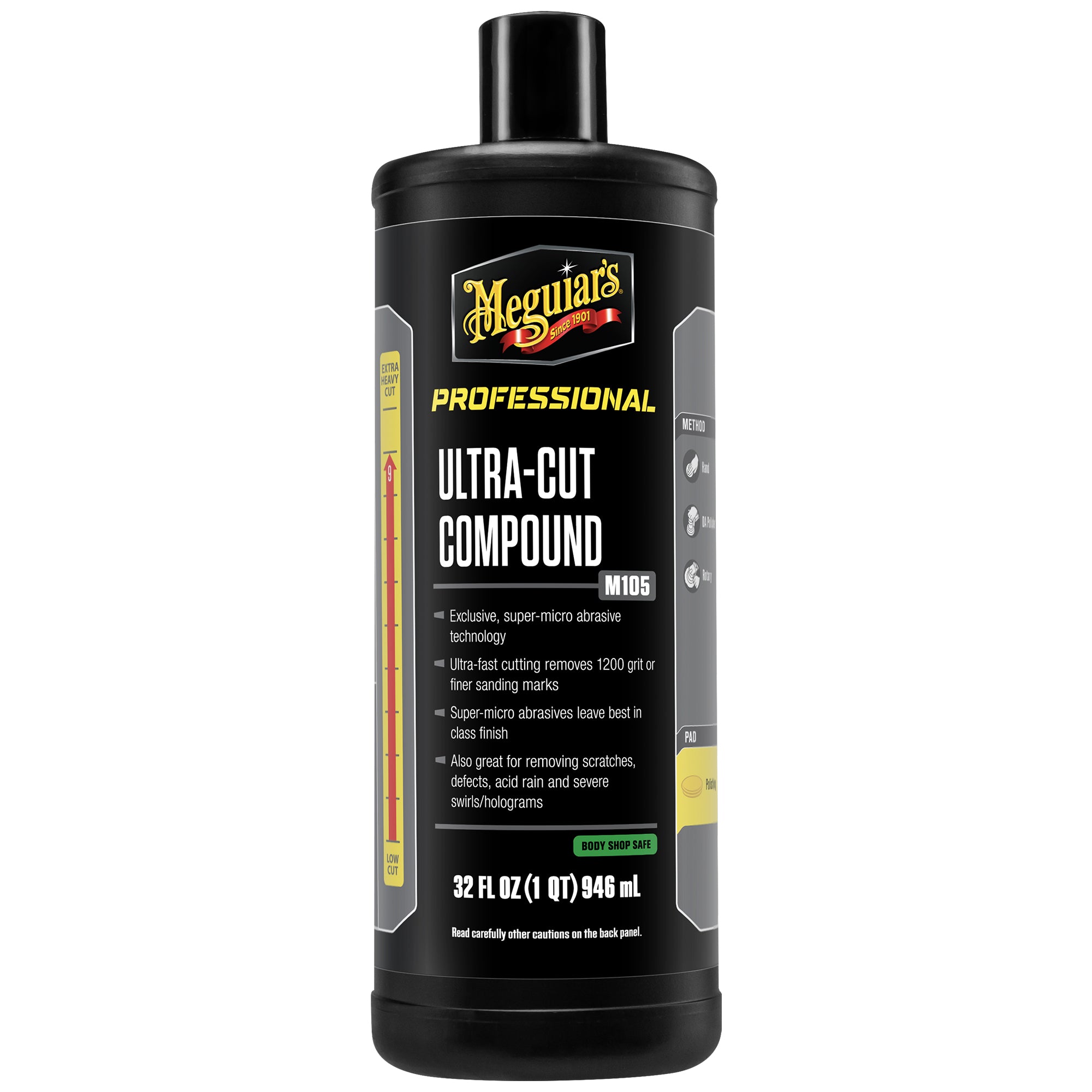 Meguiar's Ultra Cut Compound, M105 - 32 oz.