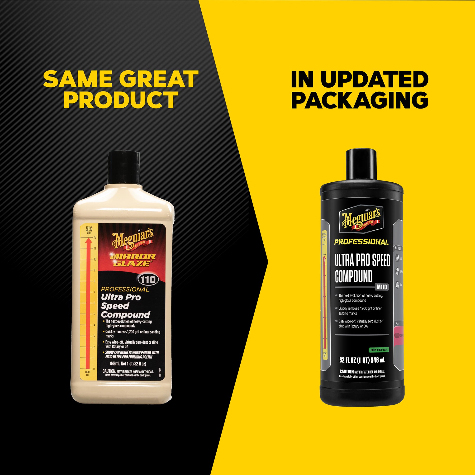 Meguiar's Ultra Pro Speed Compound, M110 - 32 oz.