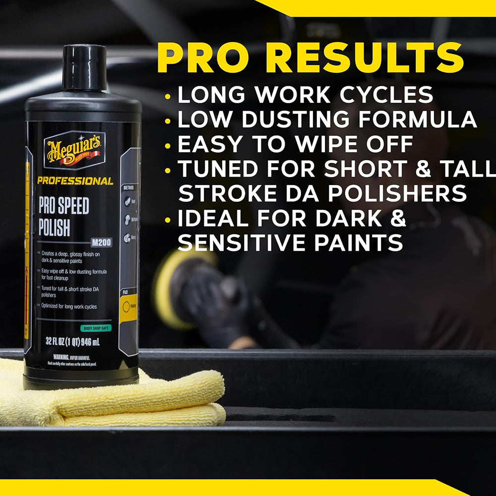Meguiar's Pro Speed Polish, M200 - 32 oz.