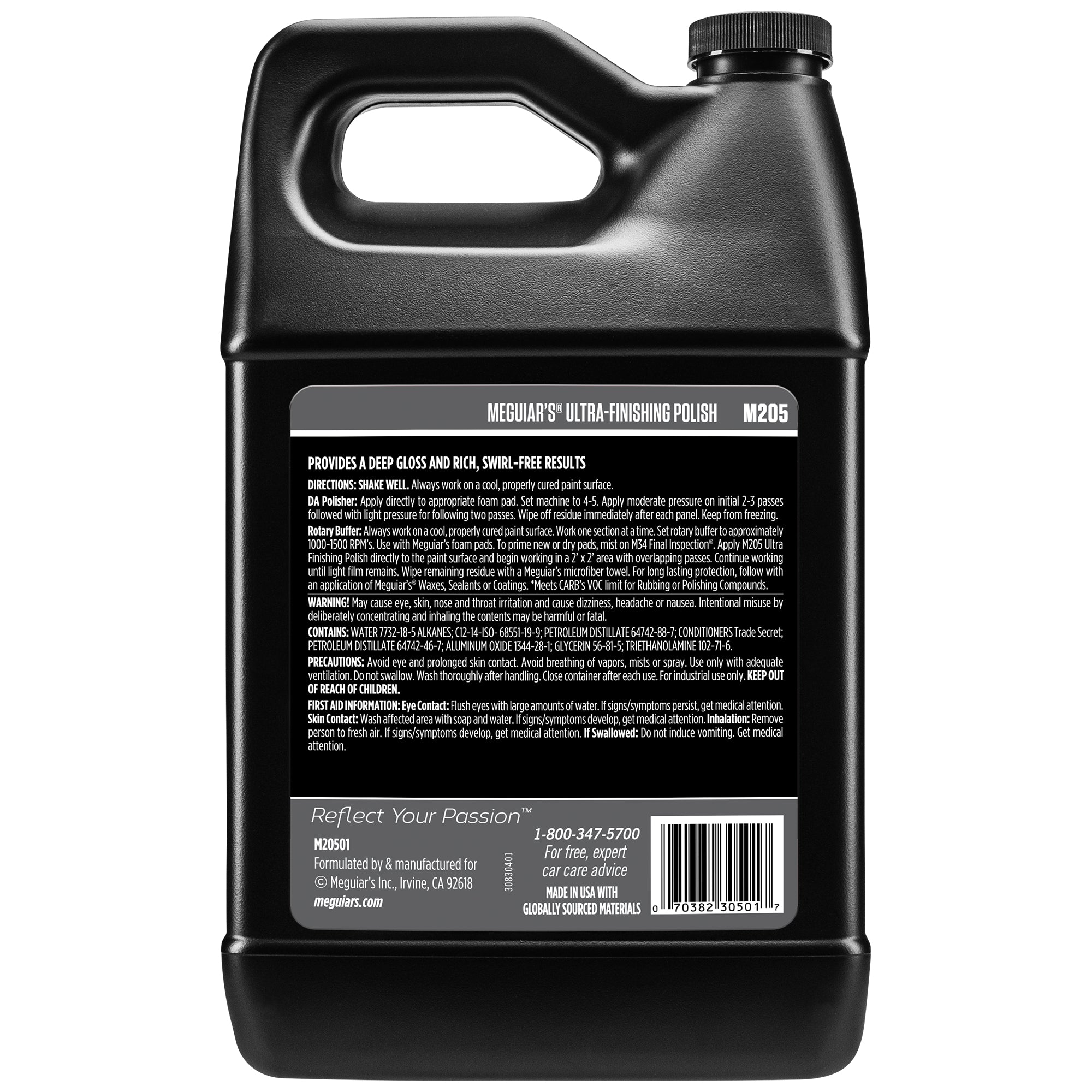 Meguiar's Ultra Finishing Polish, M205 - 1 gal.