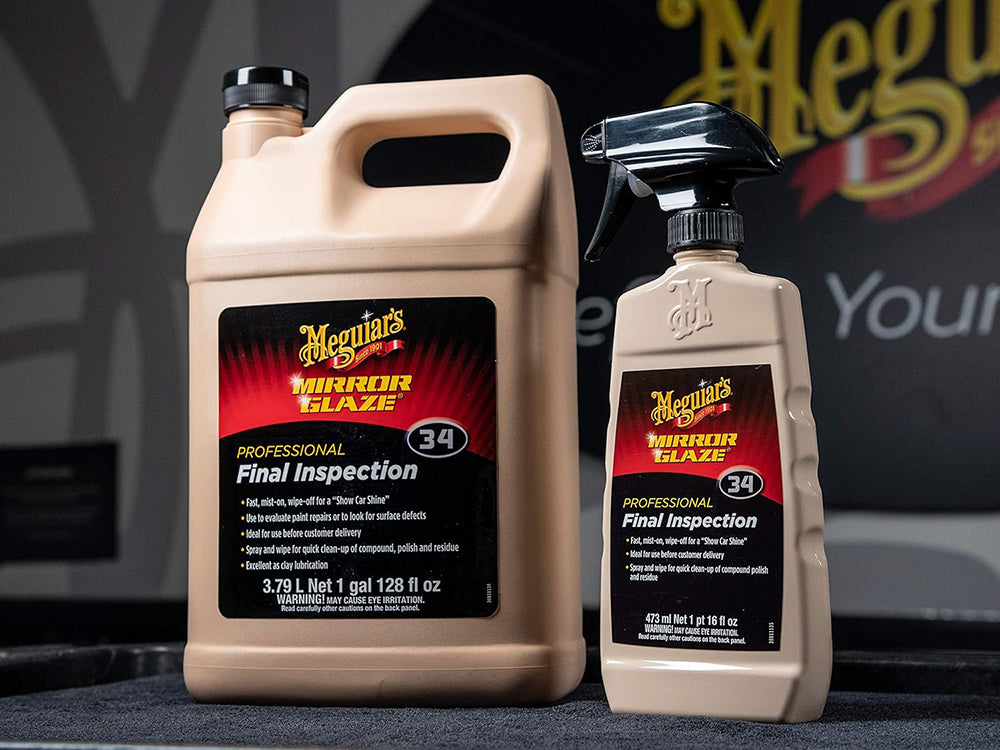 Meguiar's Final Inspection Wipe-off Detailer, M34 - 1 gal.