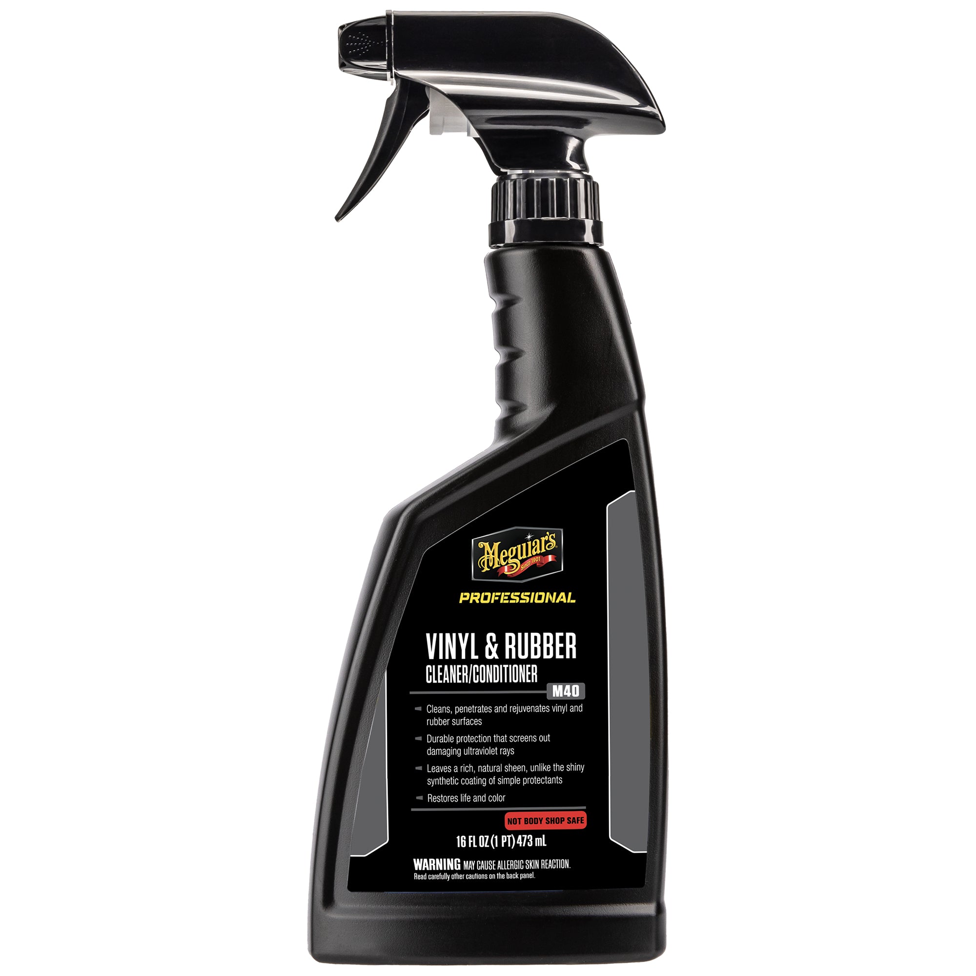 Meguiar's Vinyl & Rubber Cleaner/Conditioner, M40 - 16 oz.