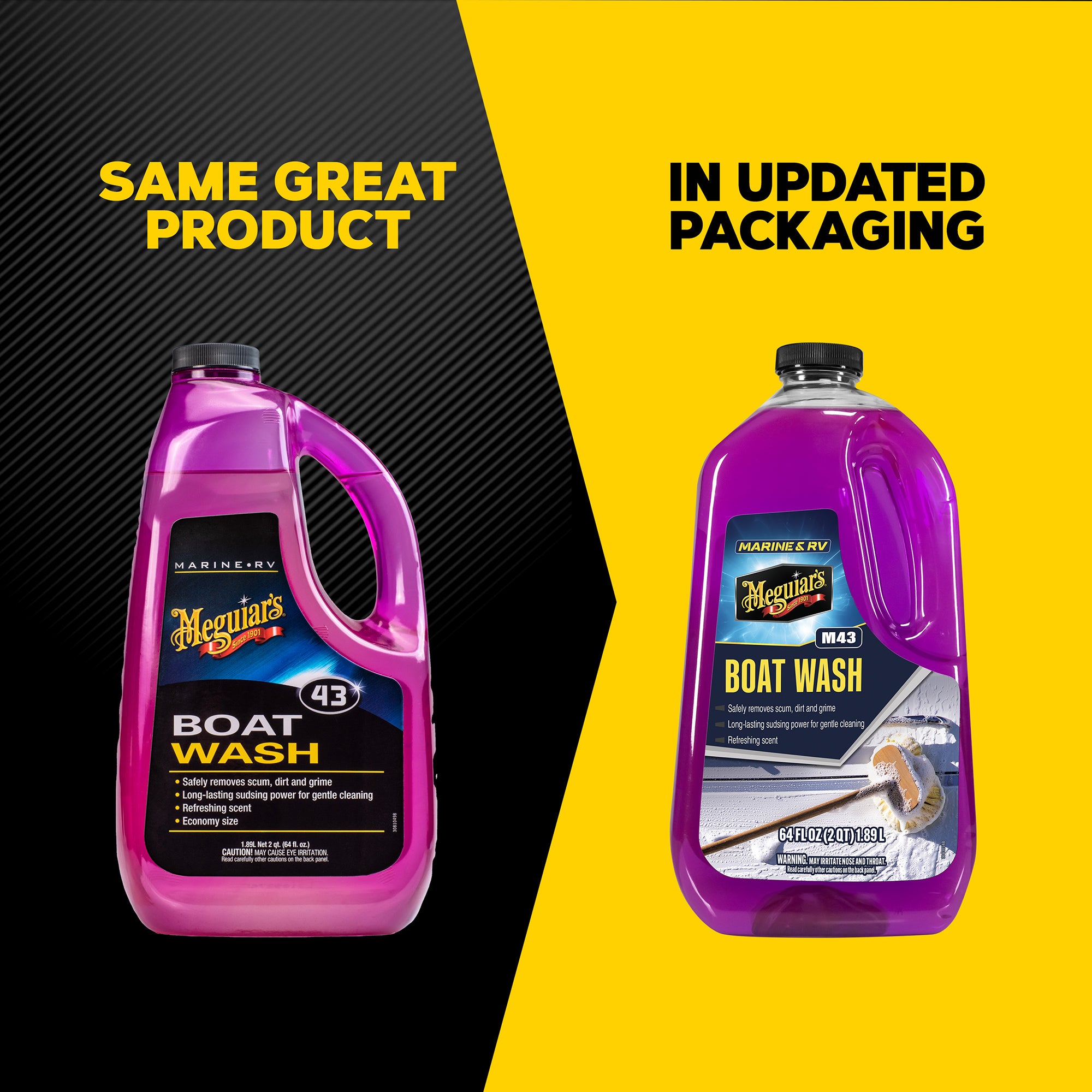 Meguiar's Marine/RV Wash, #43 - 64 oz.