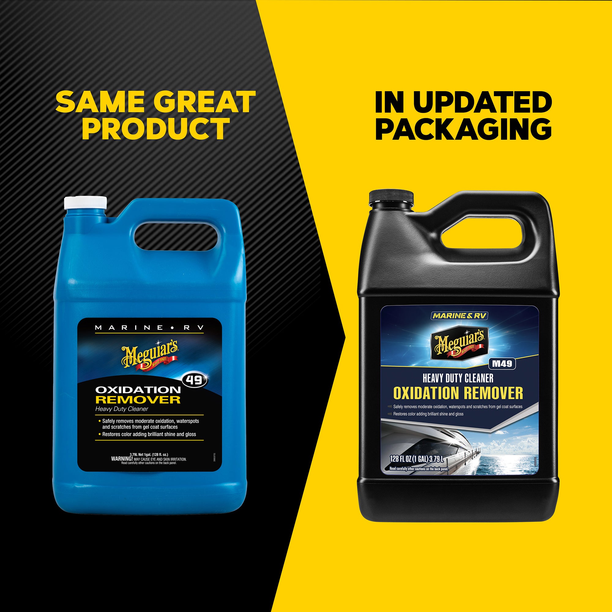 Meguiar's Marine/RV Mirror Glaze HD Oxidation Remover, #49 - 1 gal.