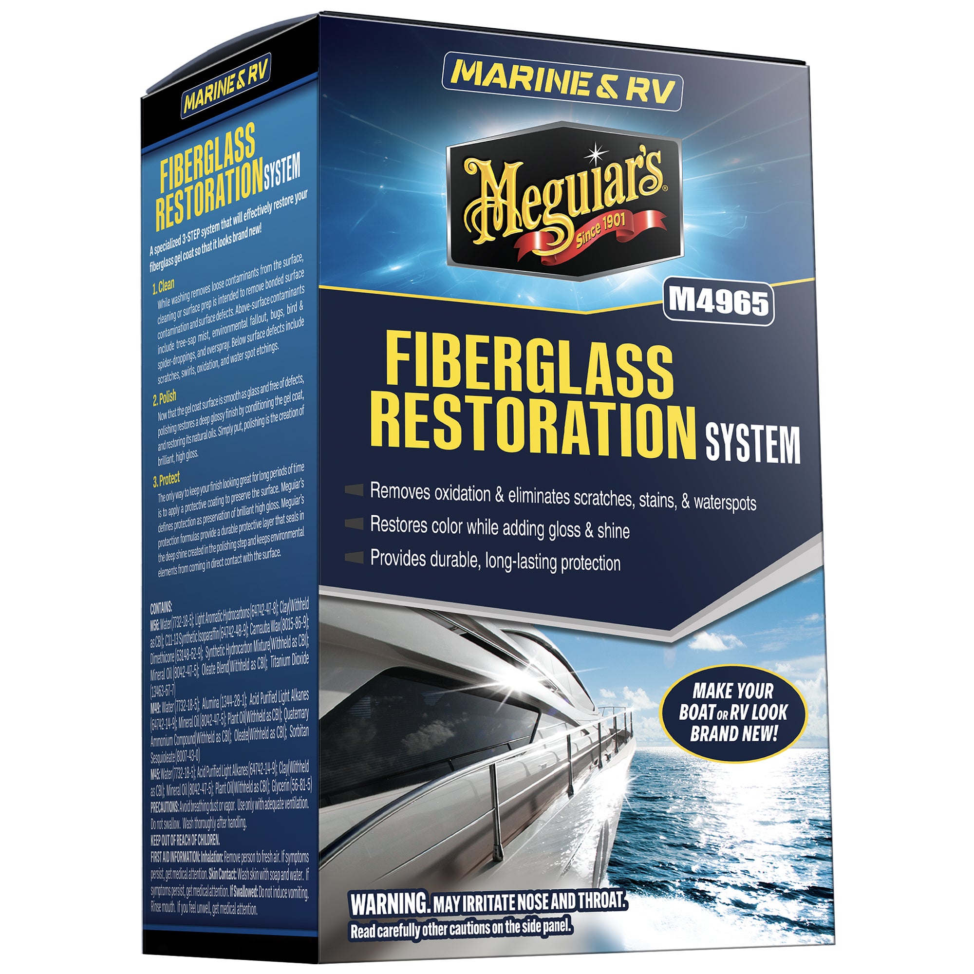 Meguiar's Marine/RV Fiberglass Restoration System
