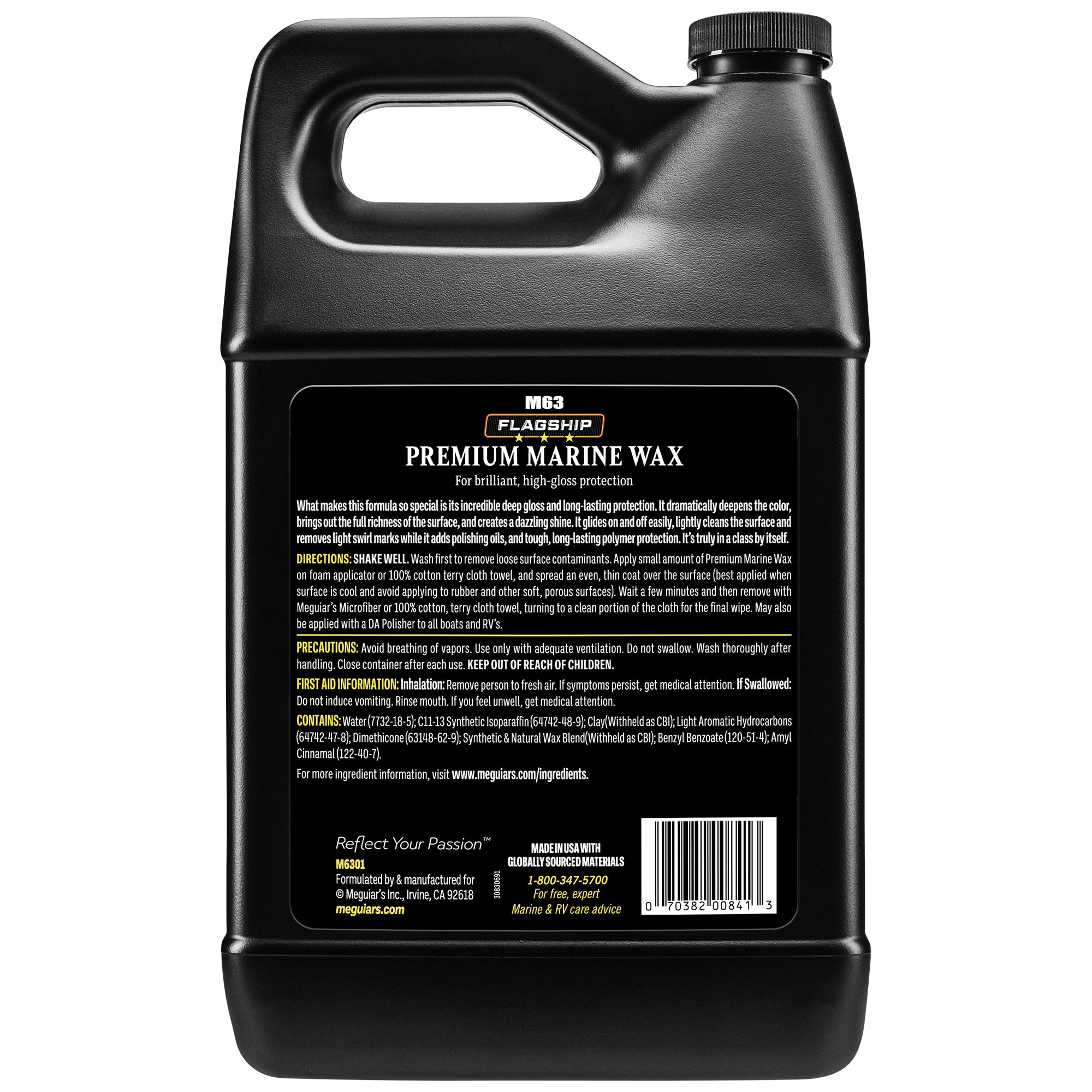 Meguiar's Flagship Premium Marine Wax - 1 gal.