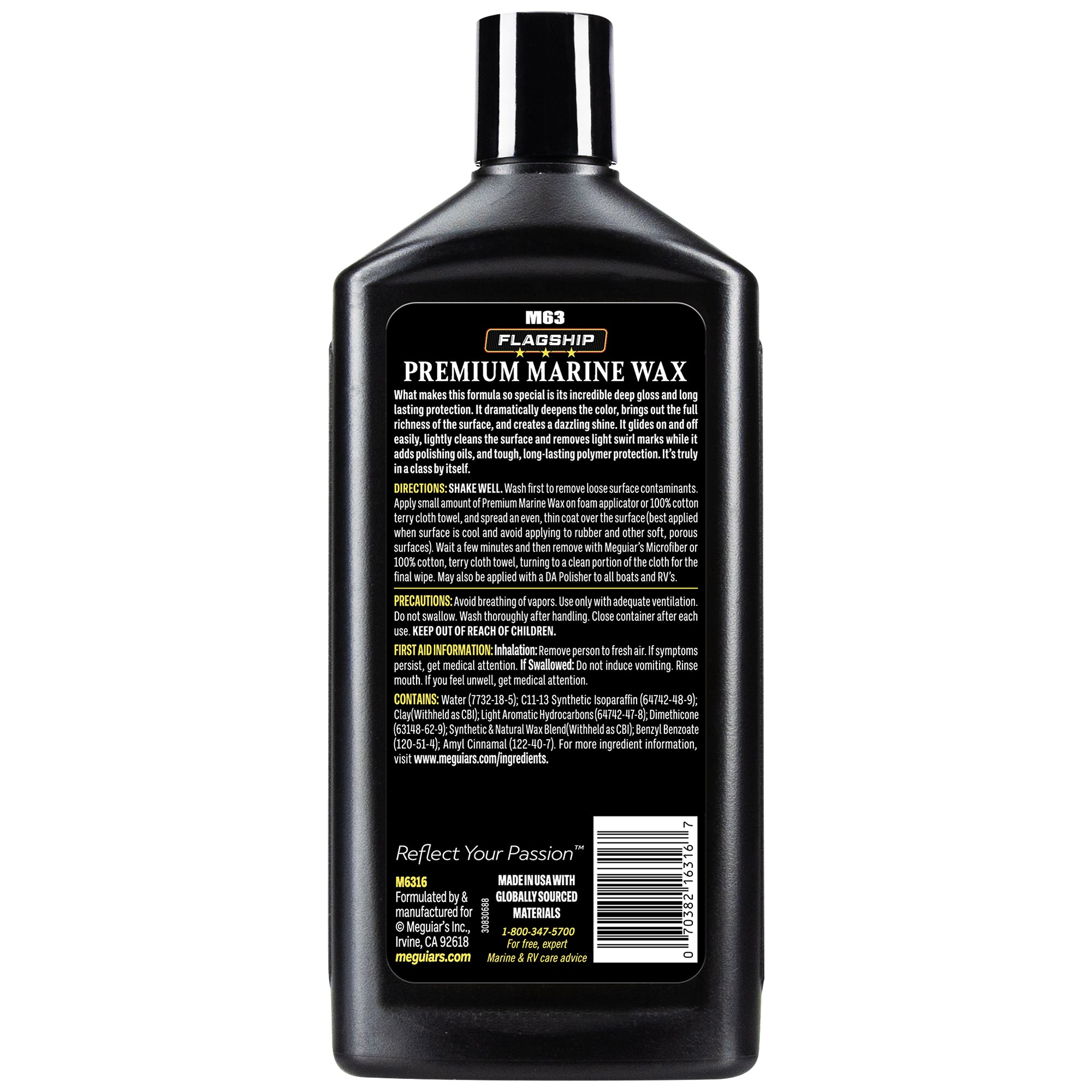 Meguiar's Flagship Premium Marine Wax - 16 oz.