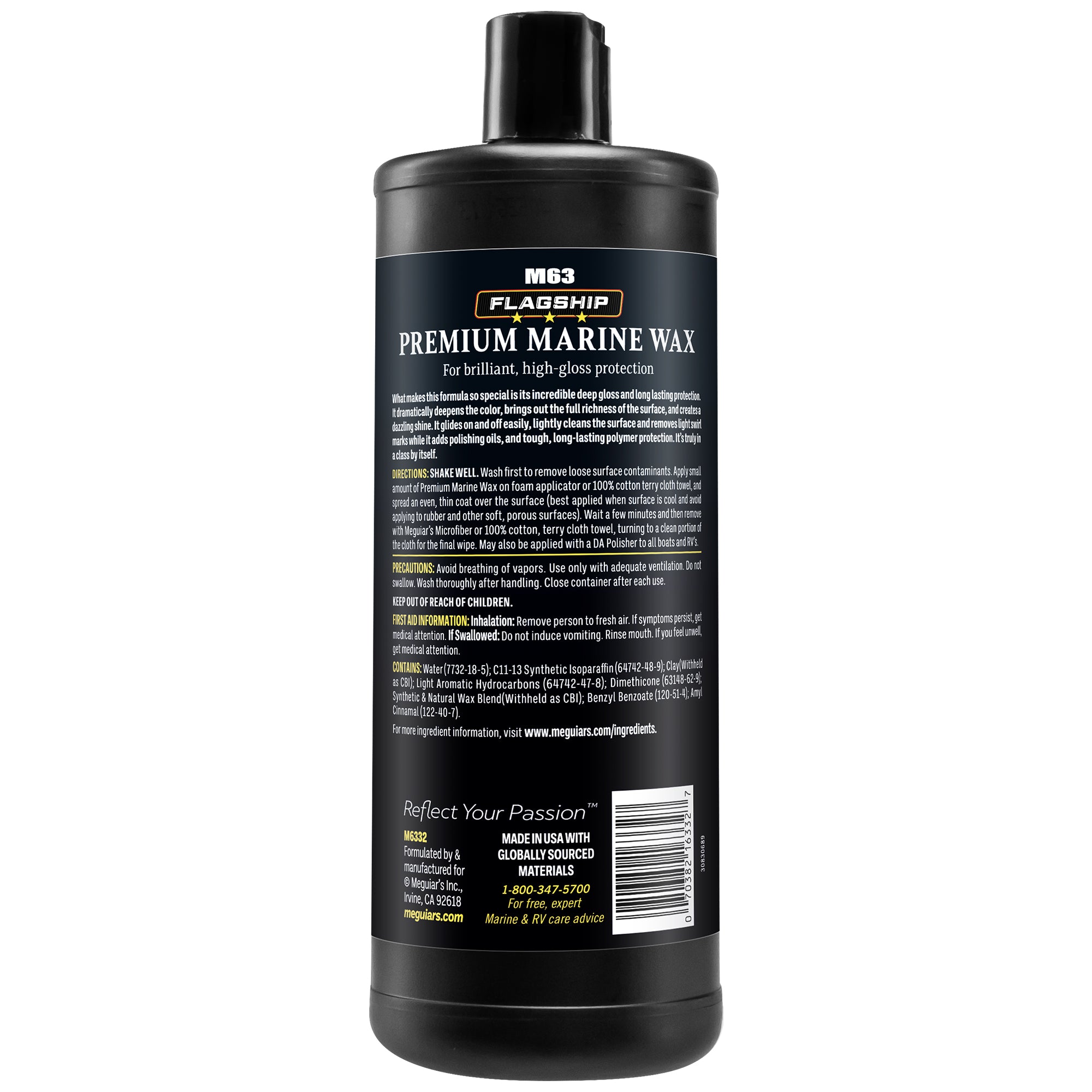 Meguiar's Flagship Premium Marine Wax - 32 oz.