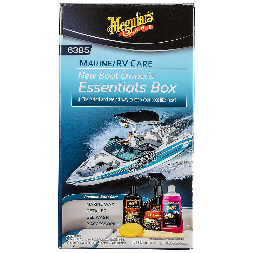 Meguiar's Marine/RV New Boat Owner's Essentials Box