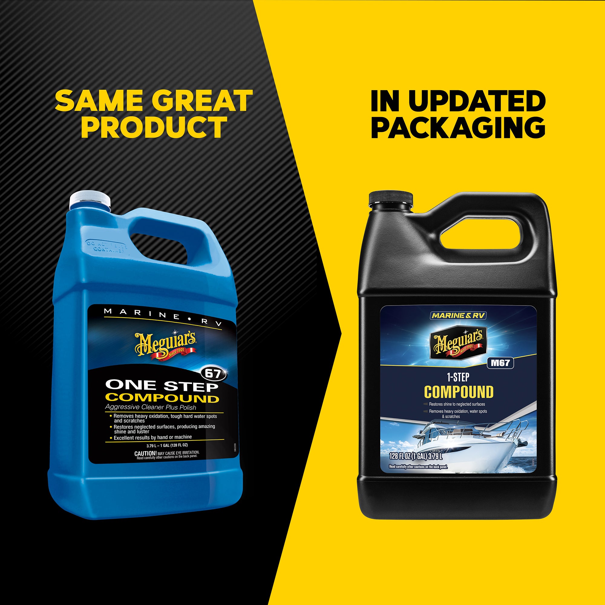 Meguiar's Marine/RV One Step Compound, #67 - 1 gal.