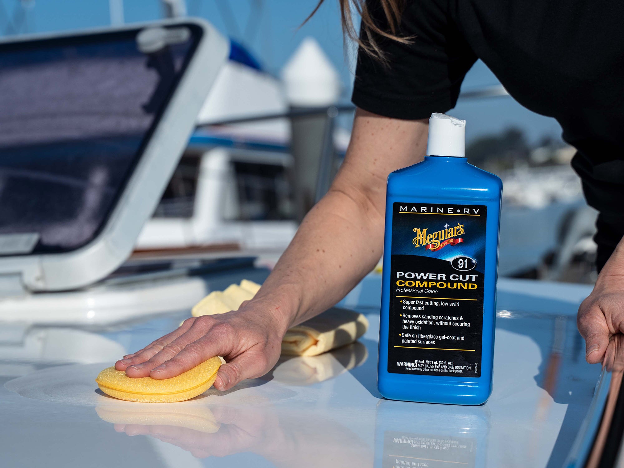 Meguiar's Marine/RV Professional Grade Power Compound, #91 - 32 oz.