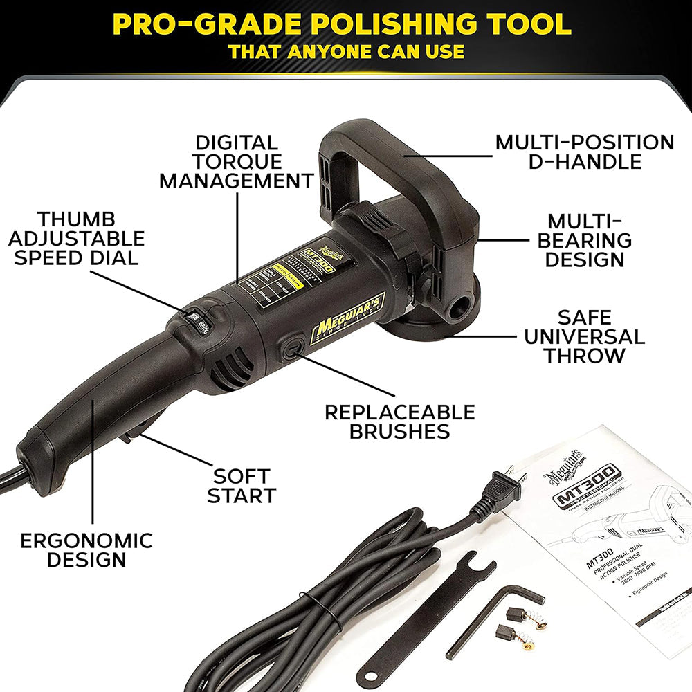 Meguiar's MT300 Professional Dual Action Polisher