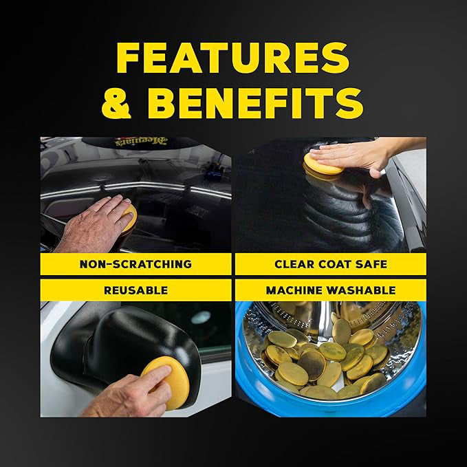 Meguiar's Foam Applicator Pads (4 pack)