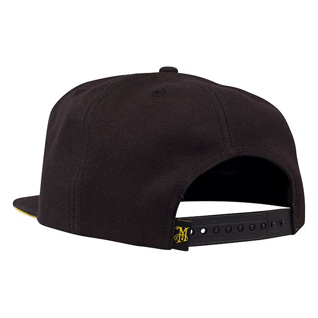 Meguiar's "M" Classic Snapback Hat (Black/Gold)
