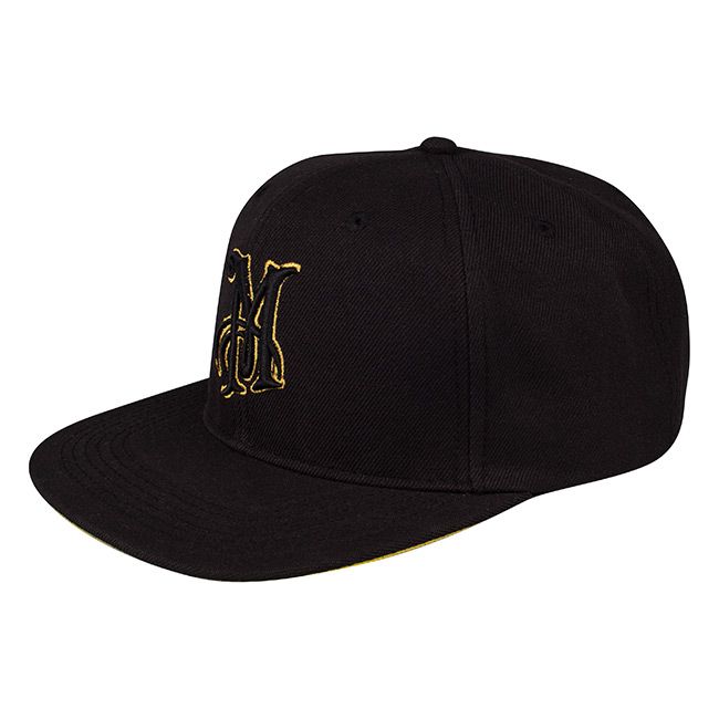 Meguiar's "M" Classic Snapback Hat (Black/Gold)