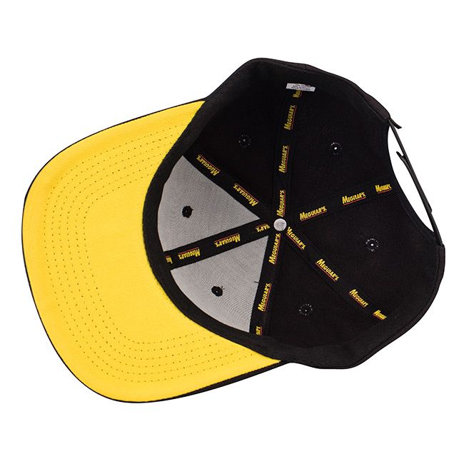 Meguiar's "M" Classic Snapback Hat (Black/Gold)