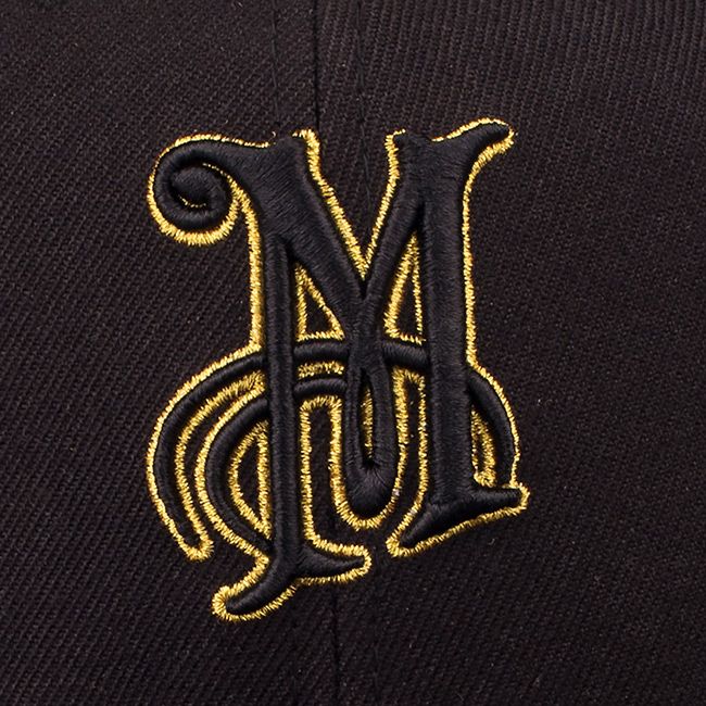 Meguiar's "M" Classic Snapback Hat (Black/Gold)