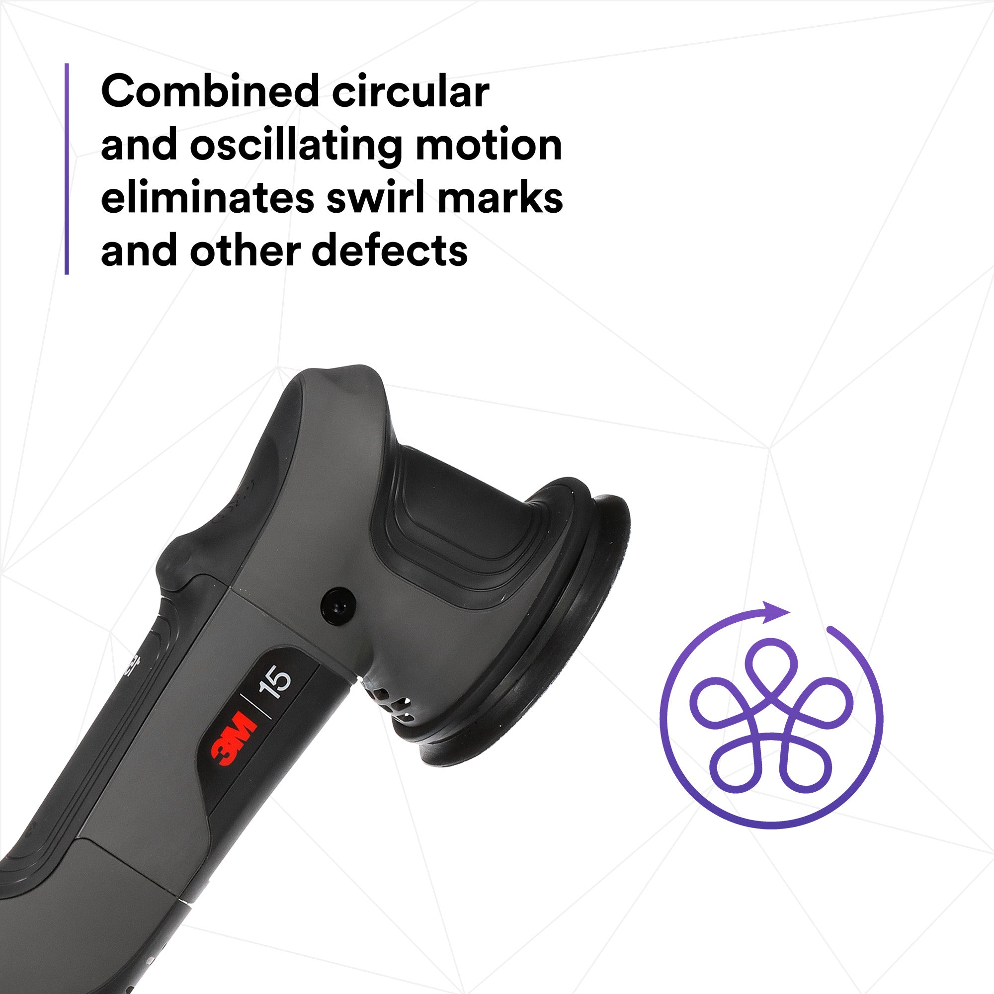 3M Perfect-It Random Orbital Polisher - 15mm