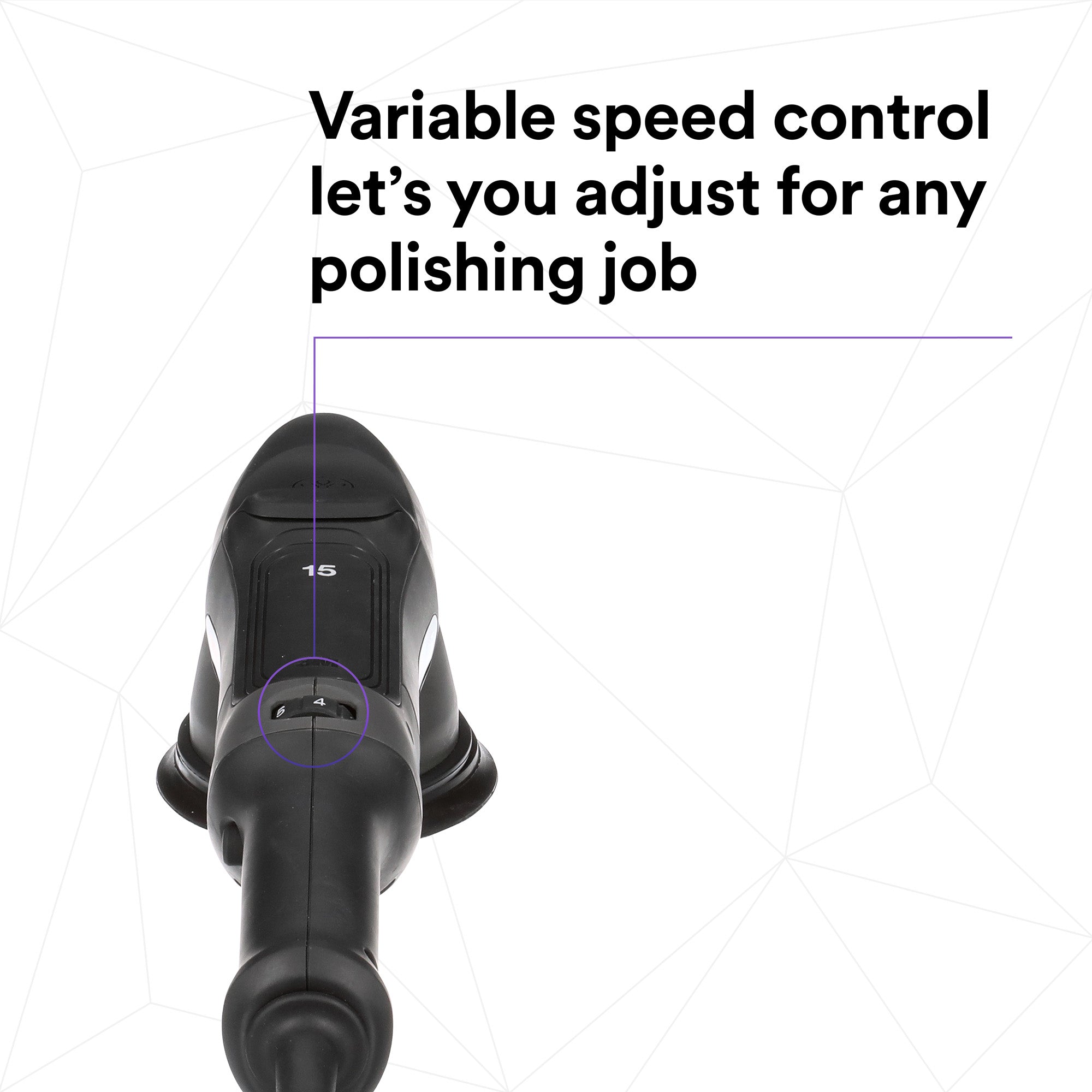 3M Perfect-It Random Orbital Polisher - 15mm