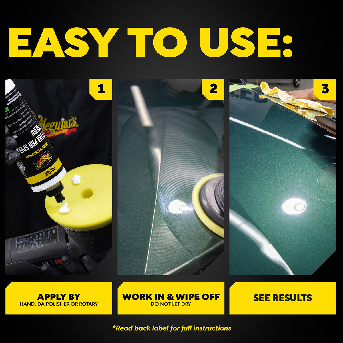 Meguiar's Professional Ultra Pro Speed Polish M210 - 16 oz