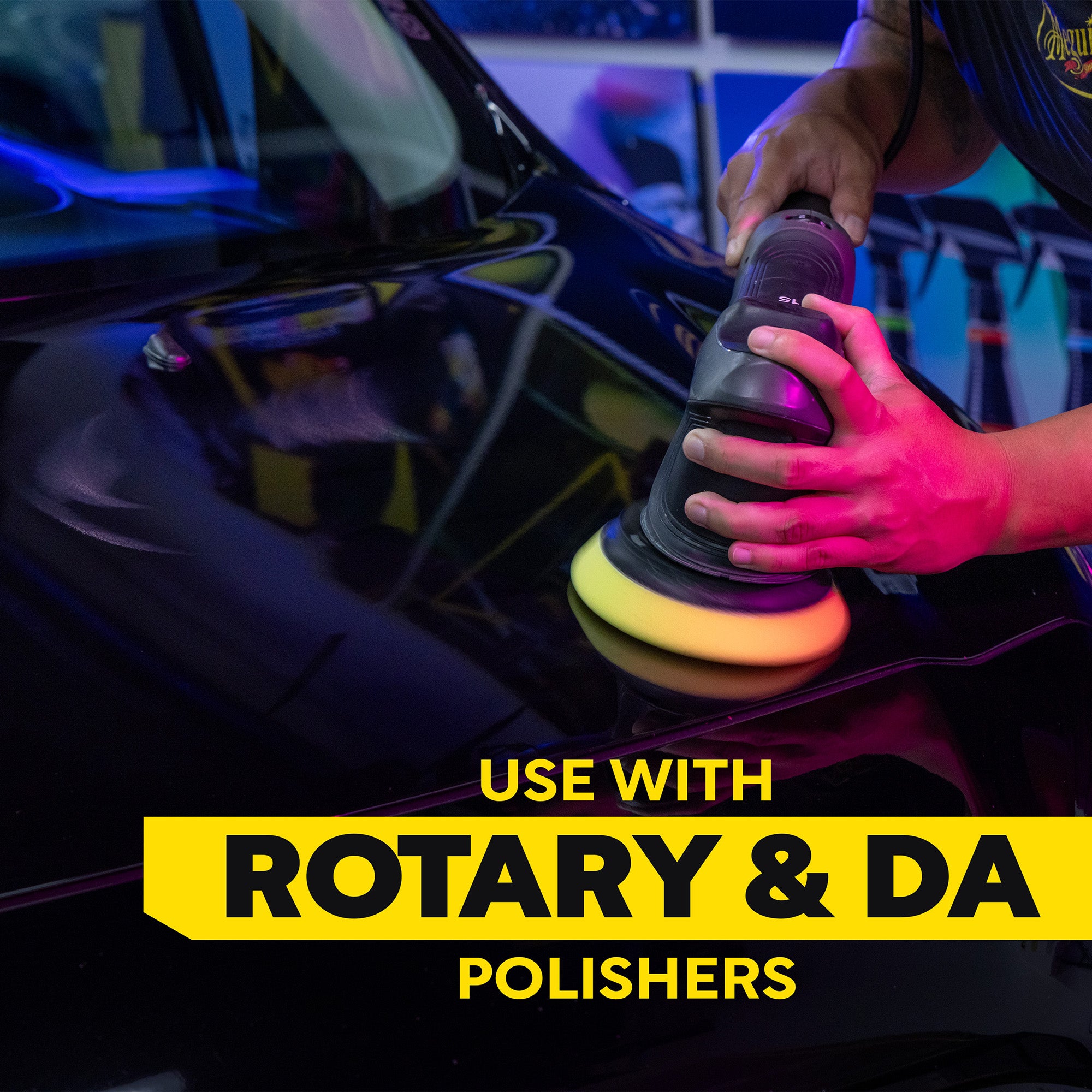 Meguiar's Professional Foam Polishing Pads, M5PFP2 - 5", Yellow (2 pack)