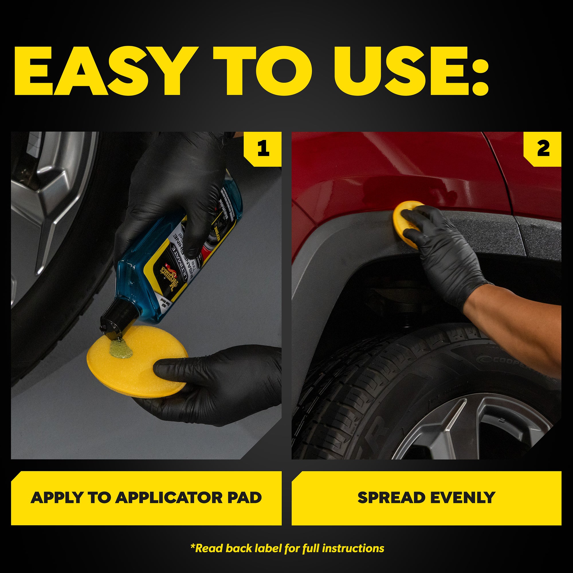 Meguiar's Ultimate Insane Shine Tire & Trim Gel - 16 oz | G262016