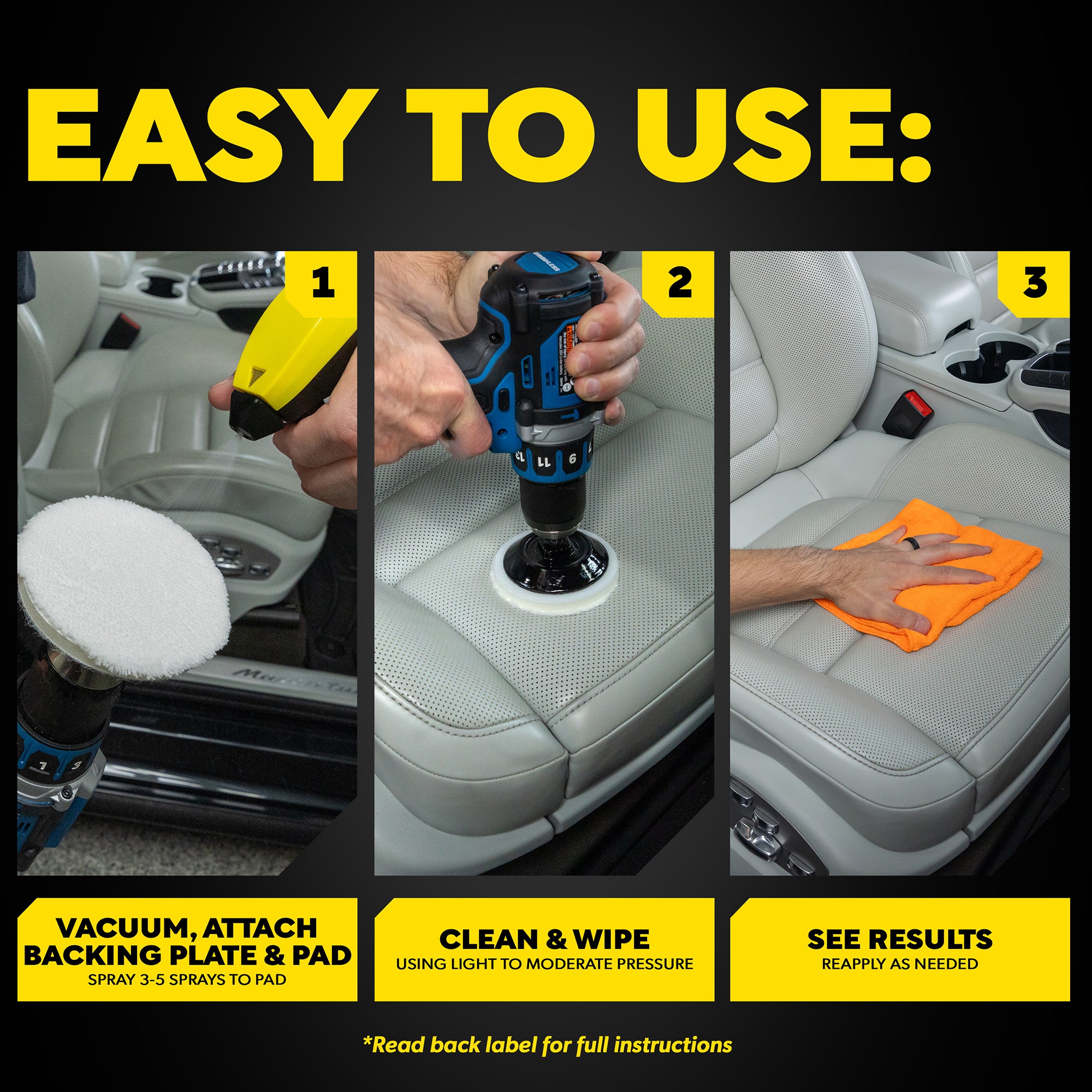 Meguiar's Quik Solutions Leather Care Kit - G55266