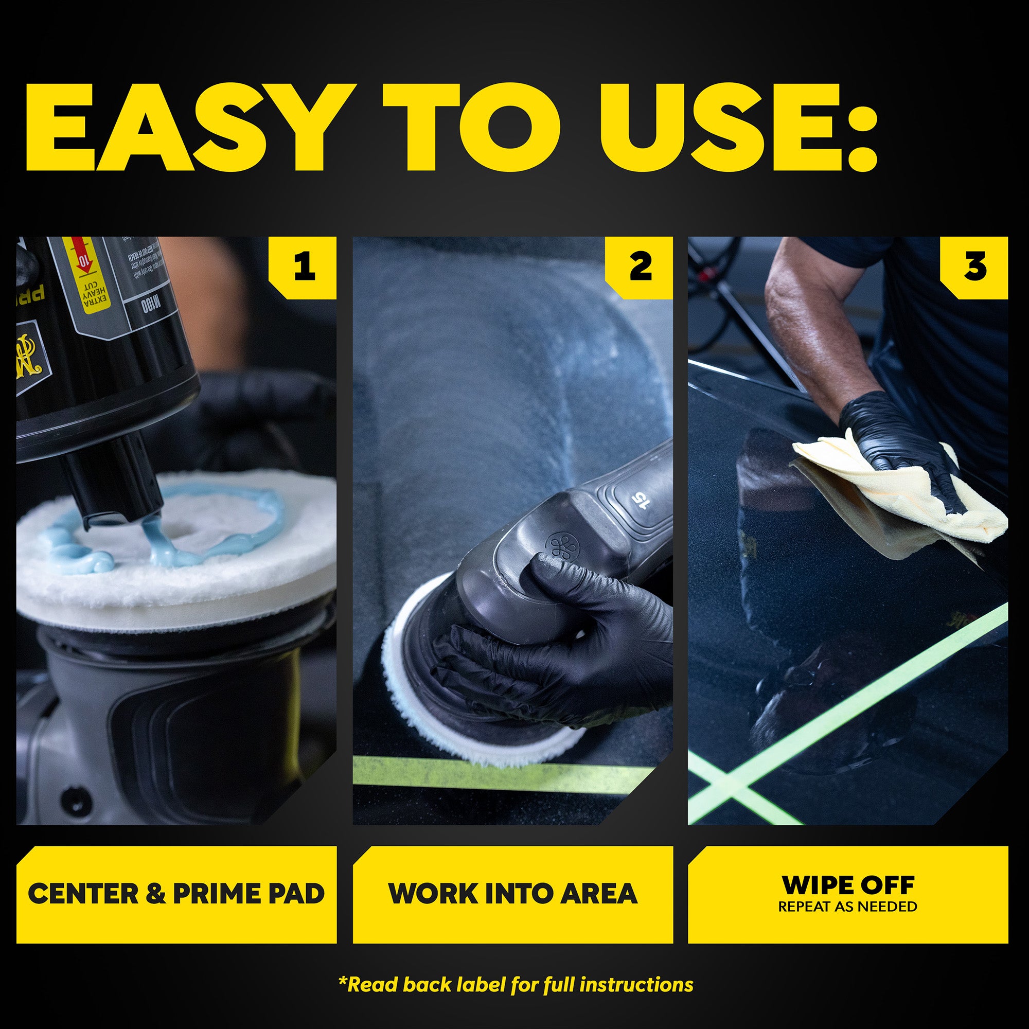 Meguiar's Professional Ultra Universal Microfiber Pads, M5MFP2 - 5" (2 pack)