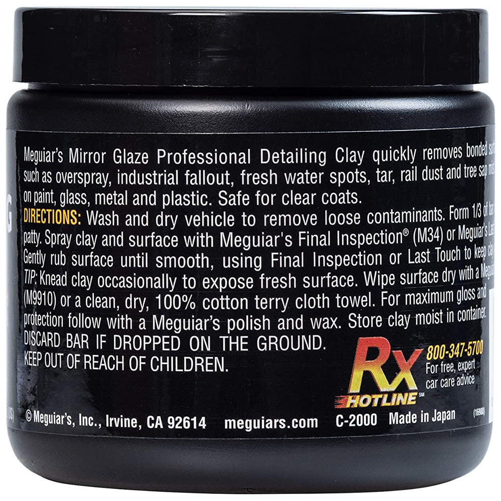 Meguiar's Professional Detailing Clay - Mild, Blue
