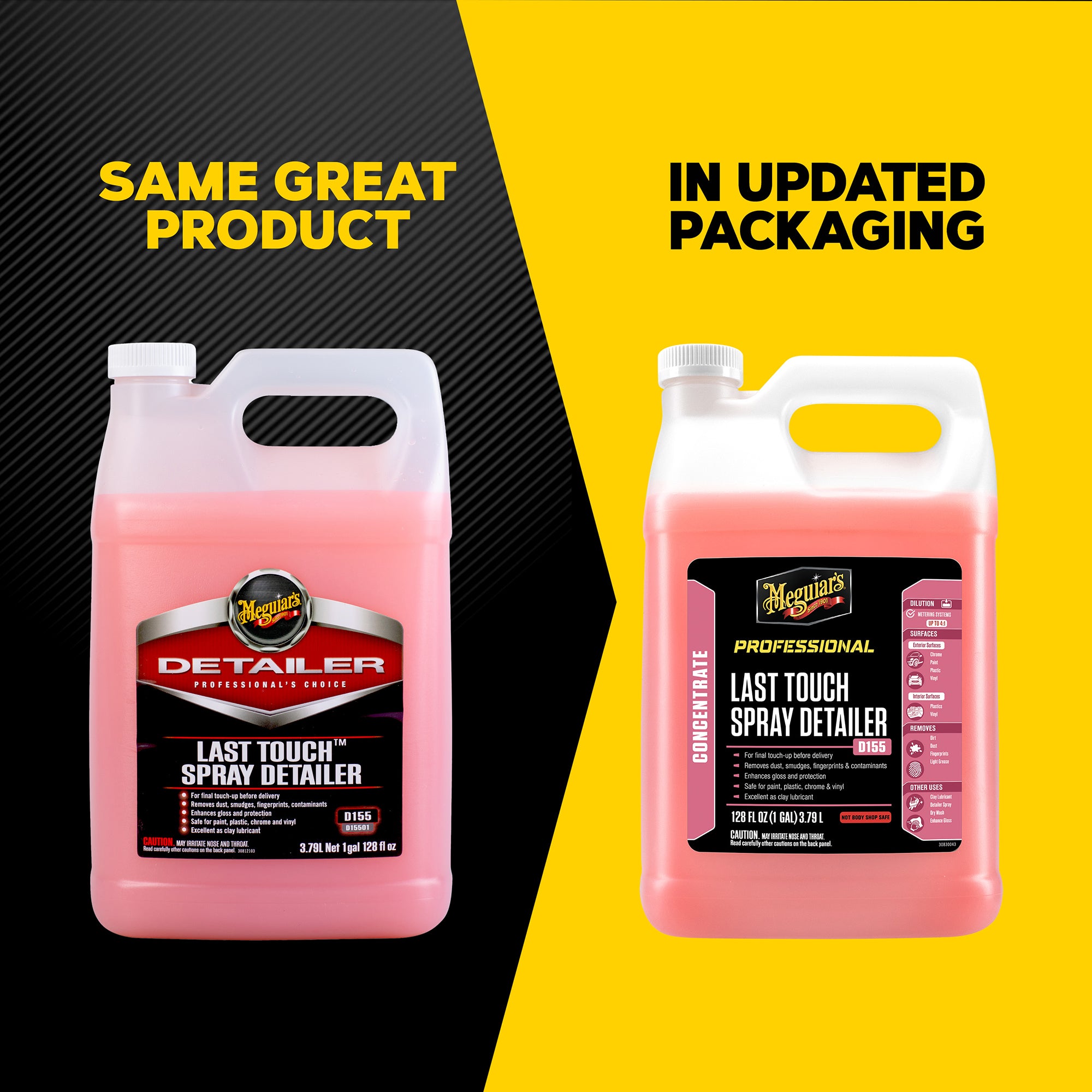 Meguiar's Last Touch Spray Detailer, D155 - 1 gal.