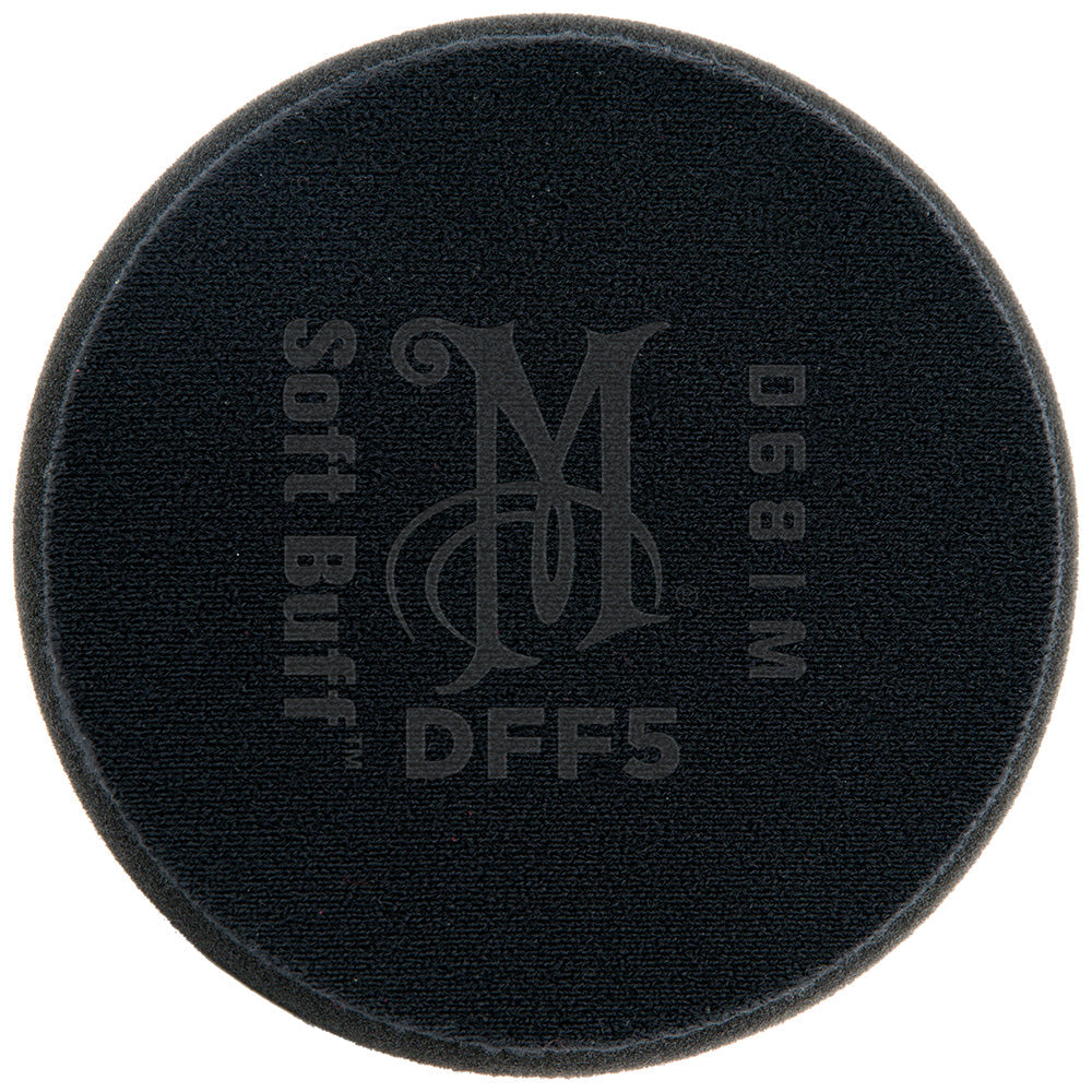 Meguiar's Soft Buff DA Foam Finishing Pad - 5", Black