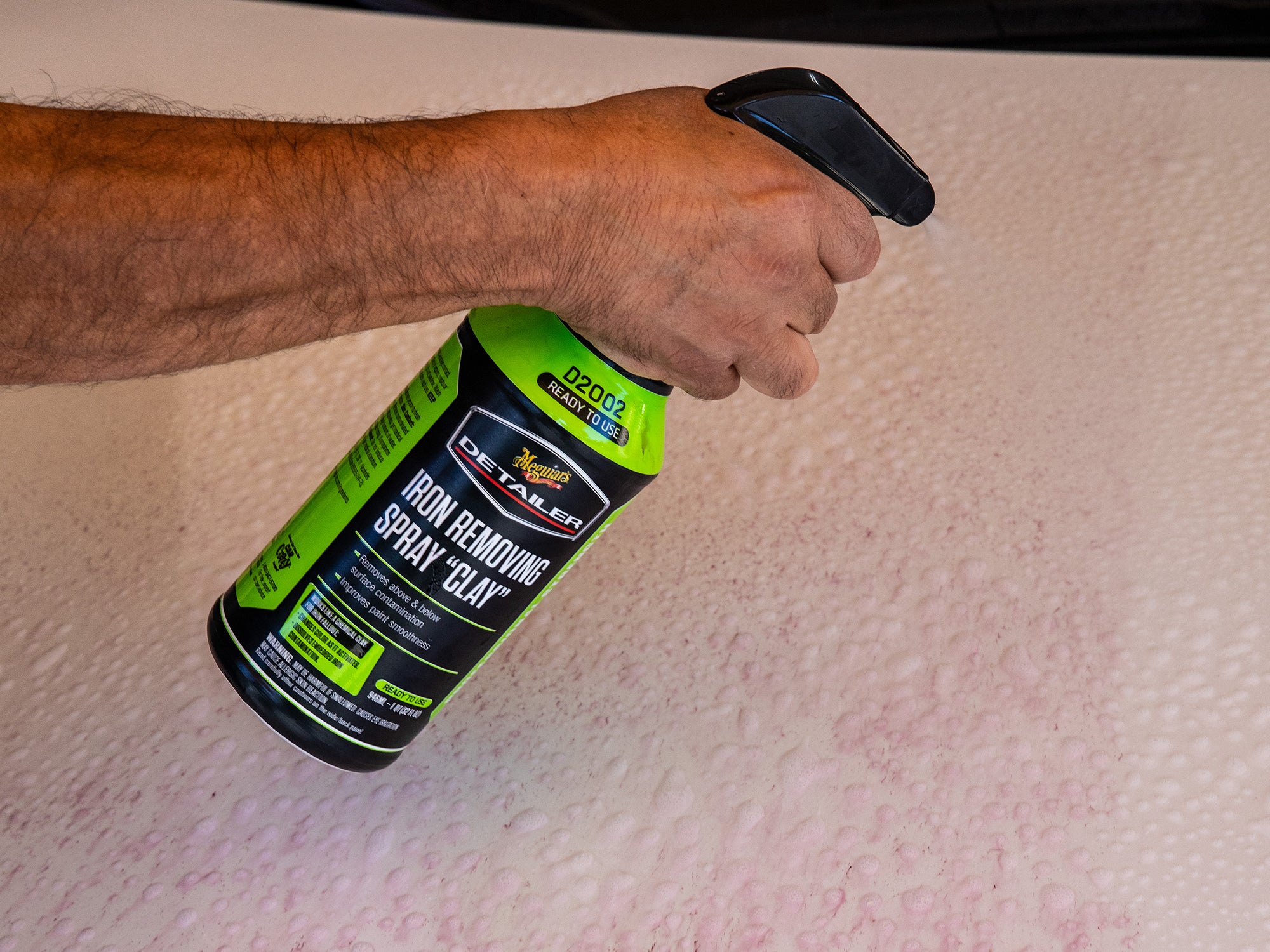 Meguiar's Iron Removing Spray "Clay", D2002 - 32 oz.
