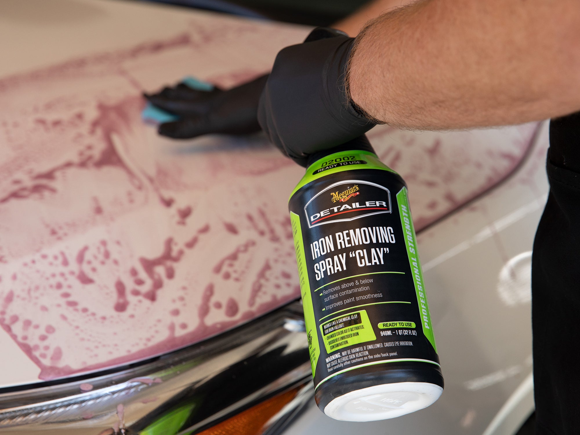 Meguiar's Iron Removing Spray "Clay", D2002 - 32 oz.