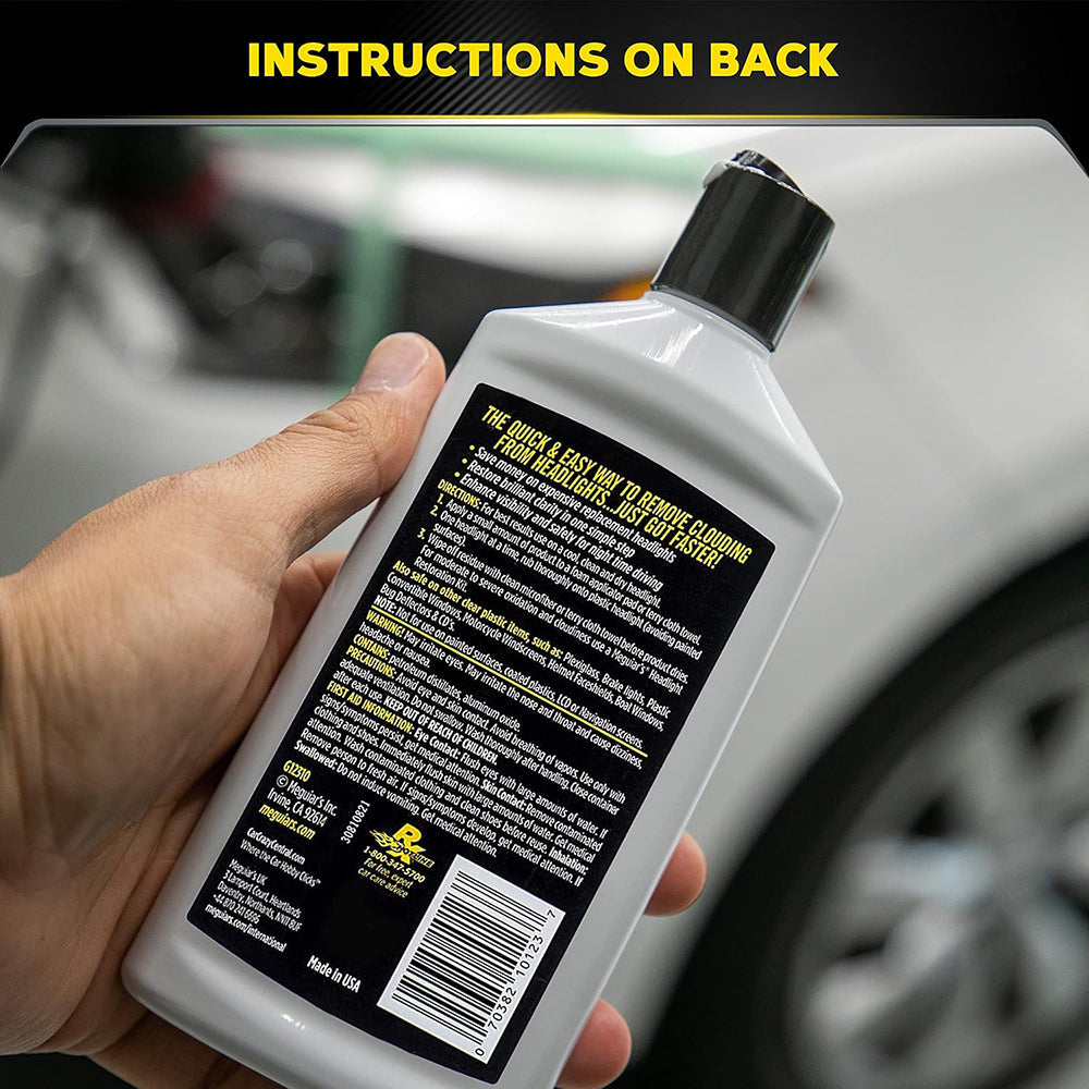 Meguiar's PlastX Clear Plastic Cleaner & Polish - 10 oz.
