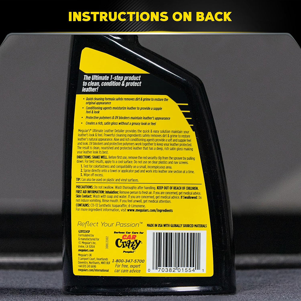 Meguiar's Ultimate Leather Detailer - 16 oz.