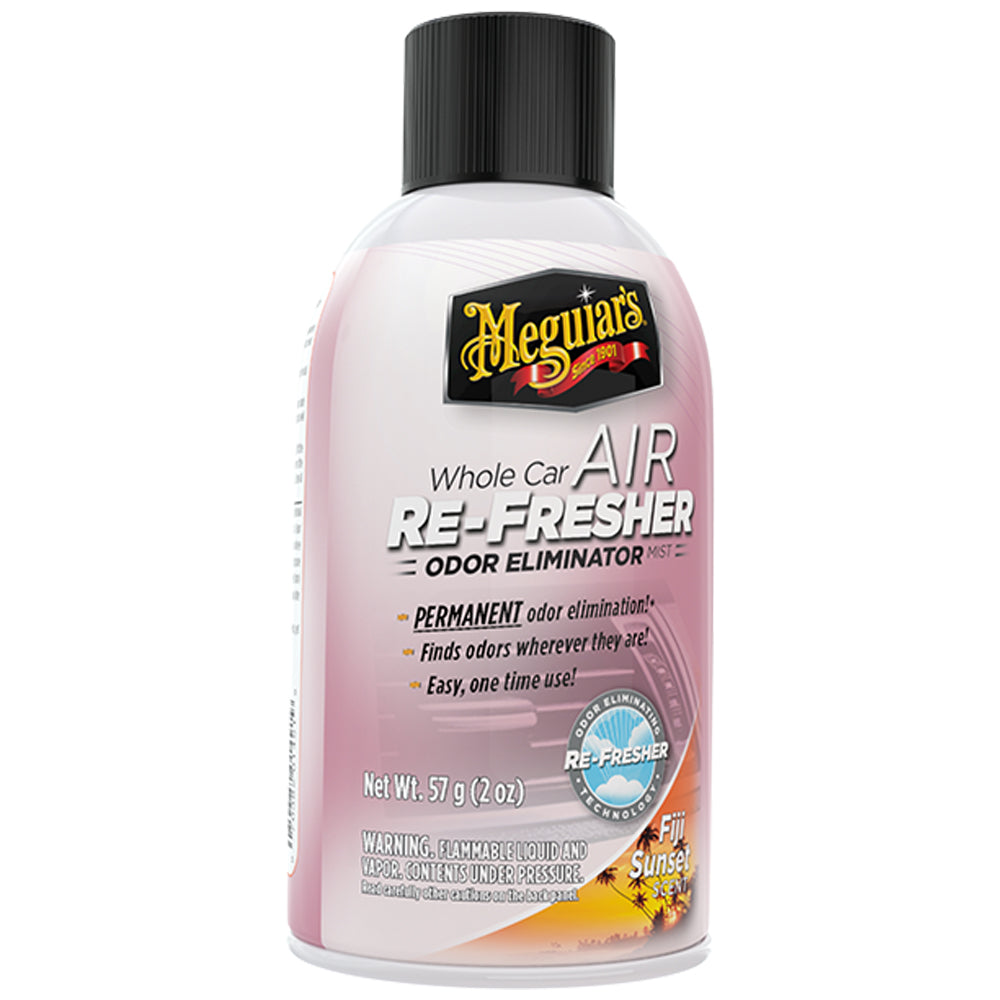 Meguiar's Whole Car Air Refresher Odor Eliminator - Fiji Sunset Scent