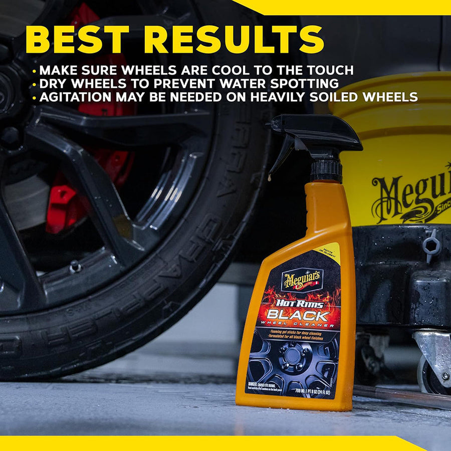 Meguiar's Hot Rims Black Wheel Cleaner - 24 oz.