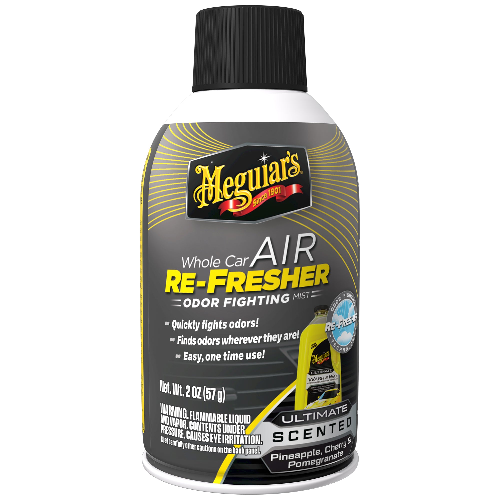 Meguiar's Whole Car Air Refresher - Ultimate Scent (Pinapple, Cherry &