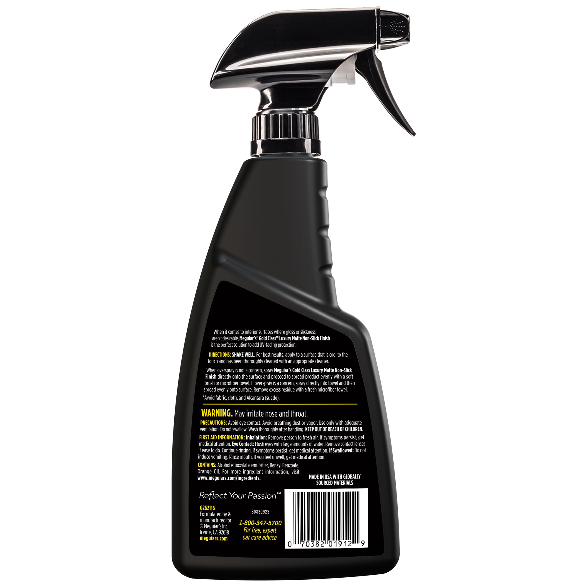 Meguiar's Gold Class Luxury Matte - 16 oz.